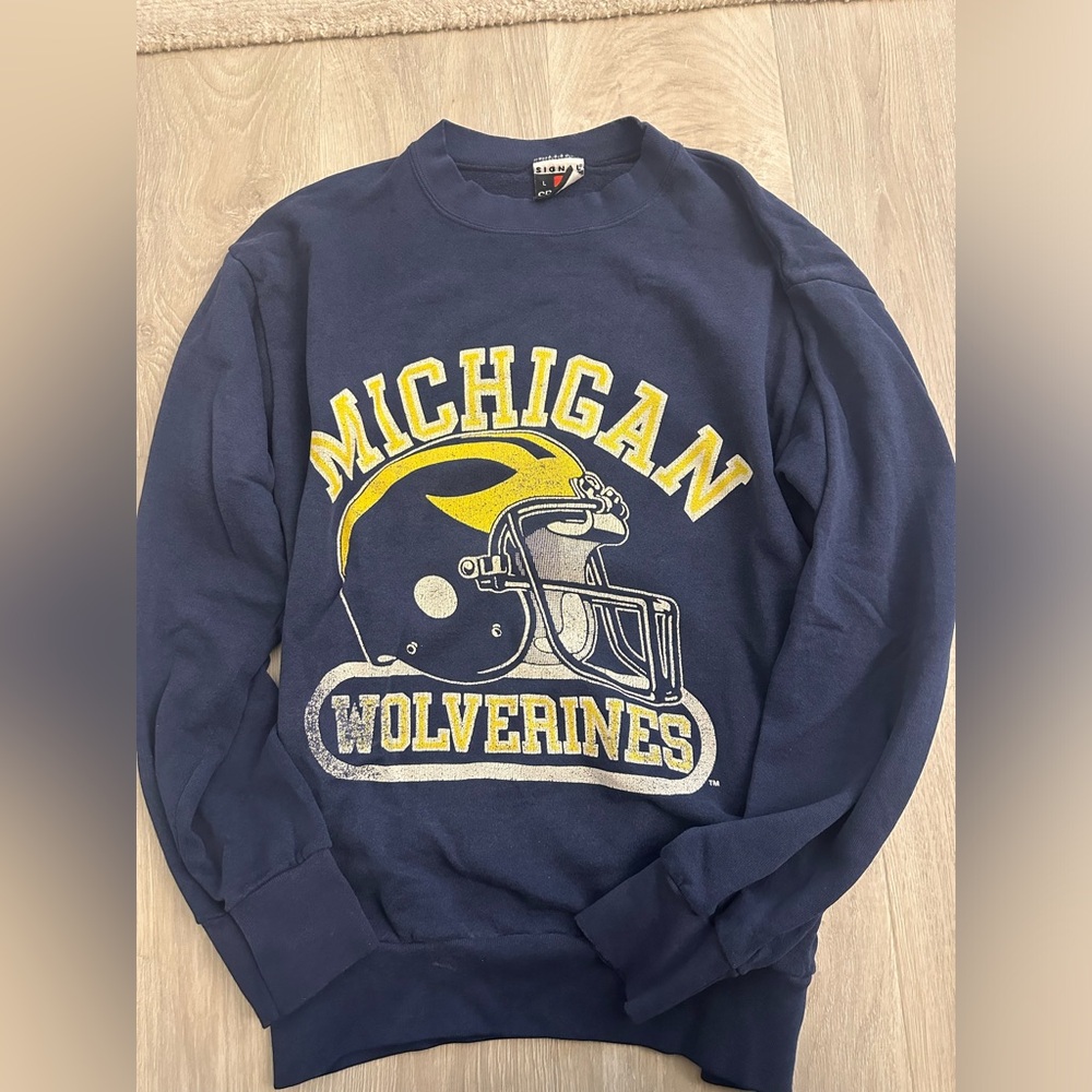 Vintage University of Michigan Sweatshirt